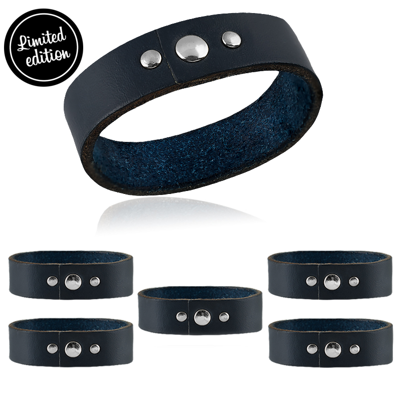 Servettring med runda nitar 6 - pack