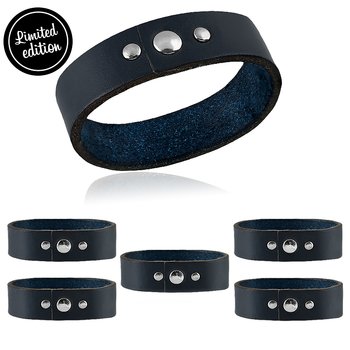 Napkin ring with round rivets 6-pack