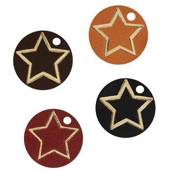 Key ring  star Gold