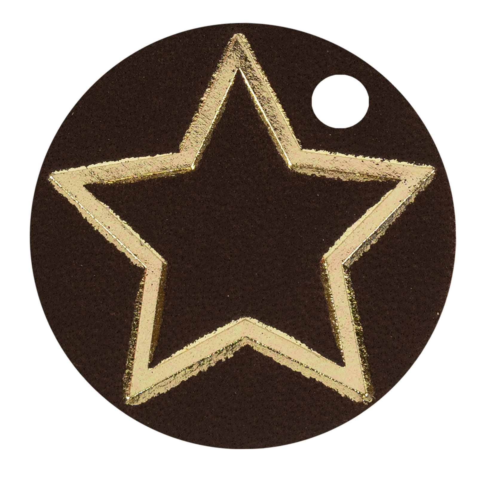 Key ring  star Gold - 4