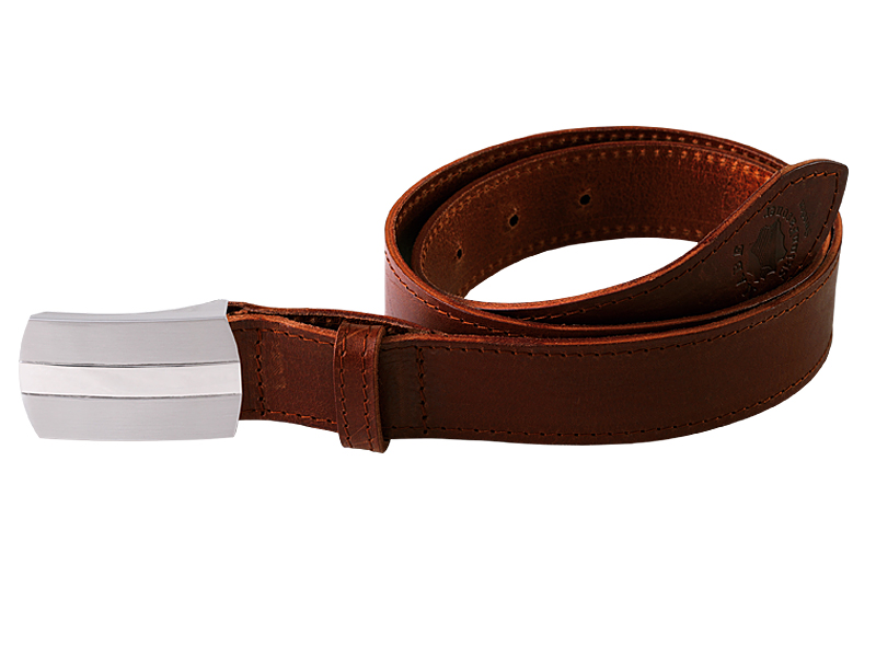 Leather belt J nickel free - 3