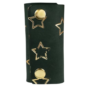 Key holder multiple stars green /gold
