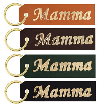 Key ring Mother gold