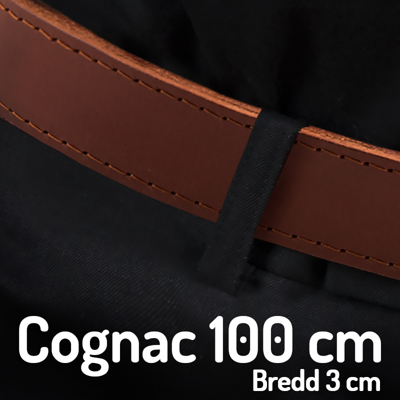 Belt 100 cm Cognac 3cm