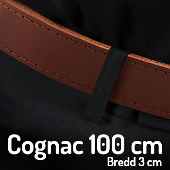 Belt 100 cm Cognac 3cm