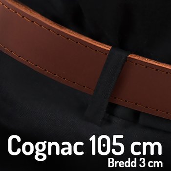 Belt 105 cm Cognac 3cm
