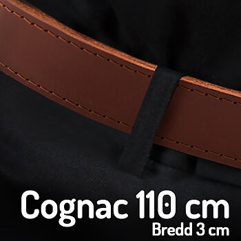 Belt 110 cm Cognac 3cm