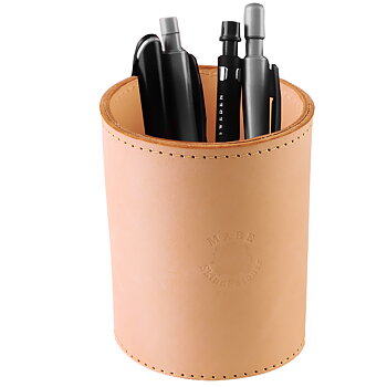 Leather Pen holder nature