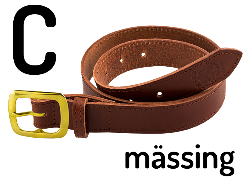 Belt 90 cm Cognac 3.5cm - 5