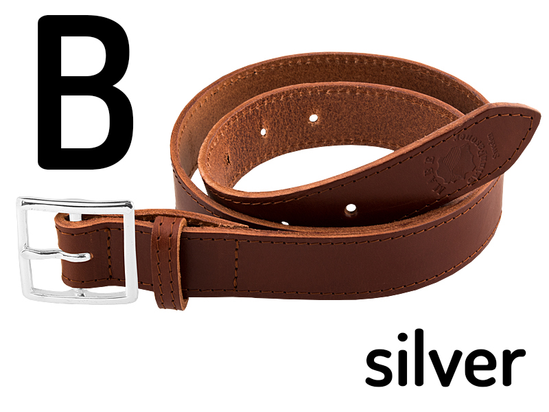 Belt 90 cm Cognac 3.5cm - 3