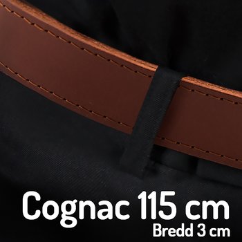 Belt 115 cm Cognac 3cm