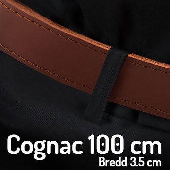 Belt 100 cm Cognac 3.5cm