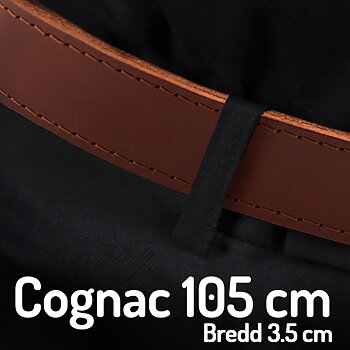 Belt 105 cm Cognac 3.5cm