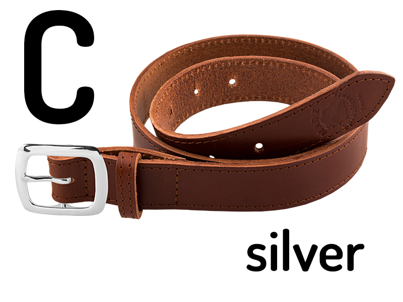Belt 105 cm Cognac 3.5cm - 6