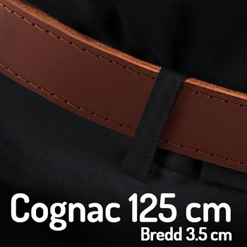 Belt 125 cm Cognac 3cm
