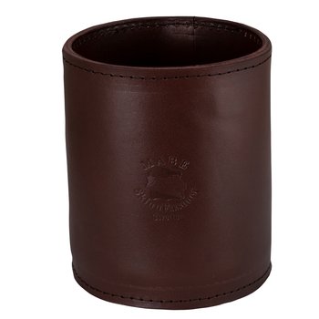 Leather Pen holder Mahogany
