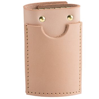 Key holder with compartment in nature/gold