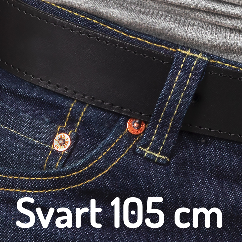 Belt black 105 cm