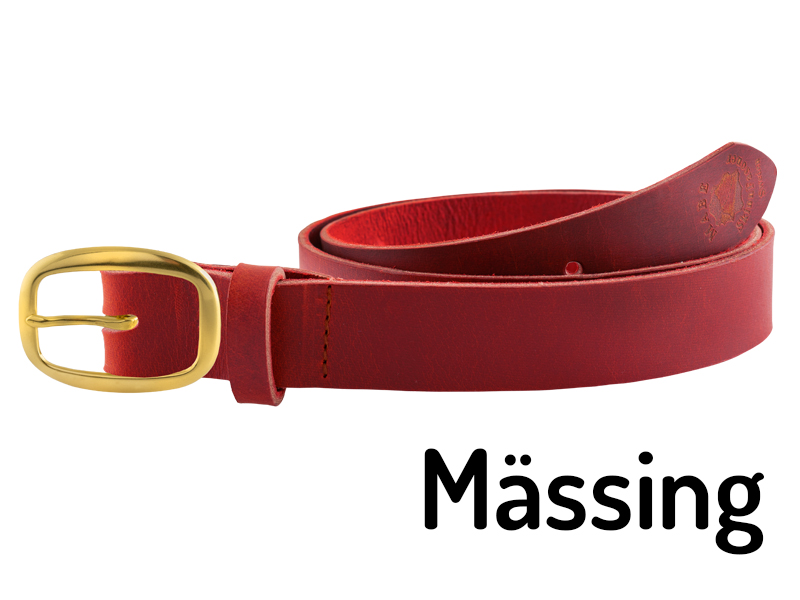 Belt 95 cm Red 3.5cm - 4