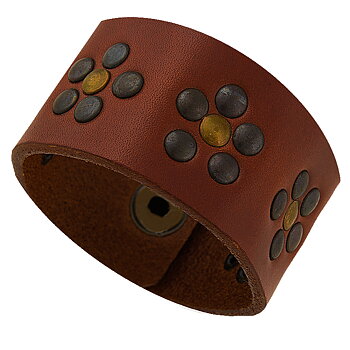 Leather Bracelet Fleur