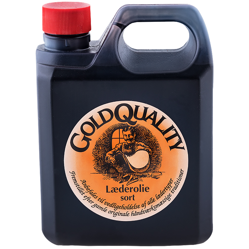 Leather oil 1000ml black