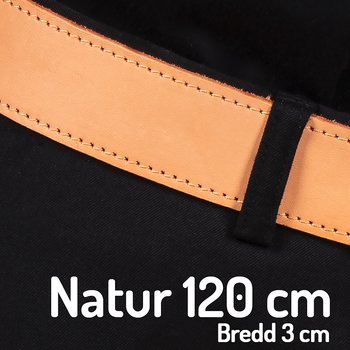 Belt 120 cm natur 3cm