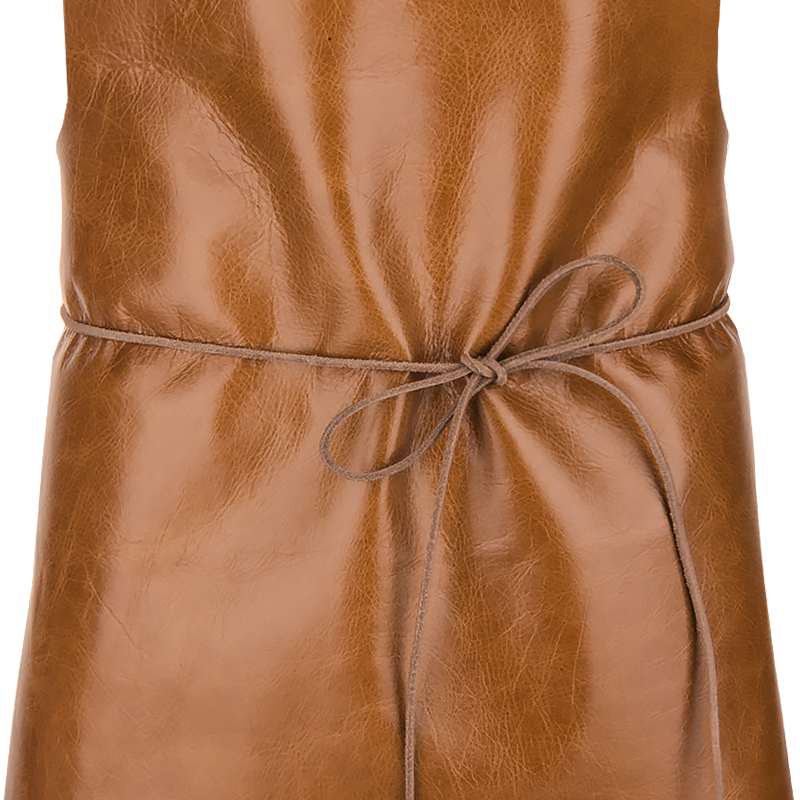 Skinnförkläden Standard, cognac - 4