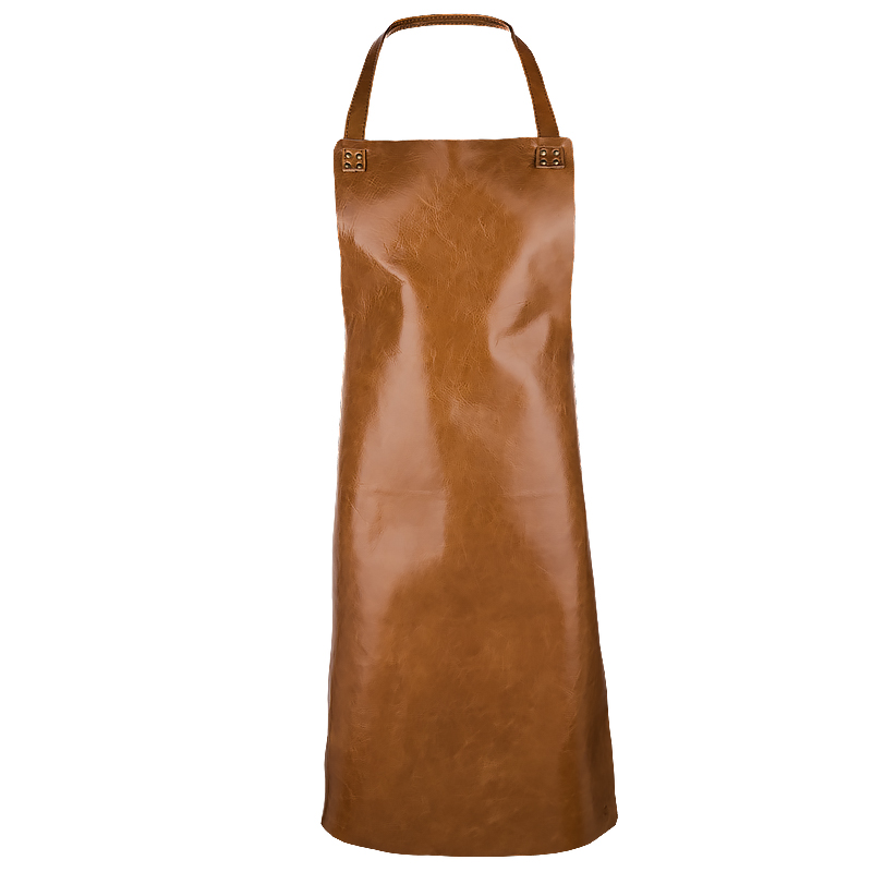 Skinnförkläden Standard, cognac