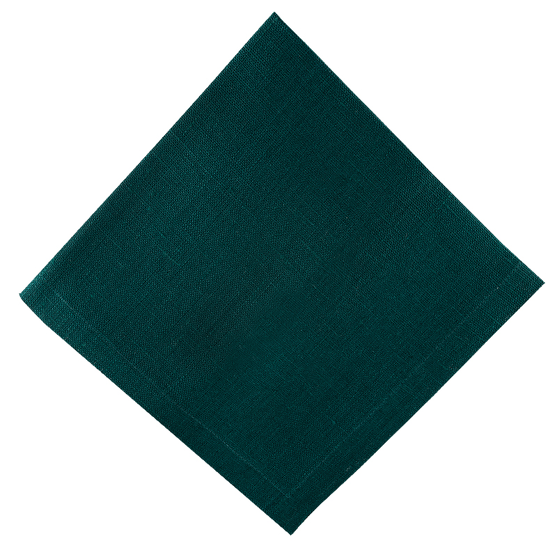 Napkin in linen Petrol 2 -pack