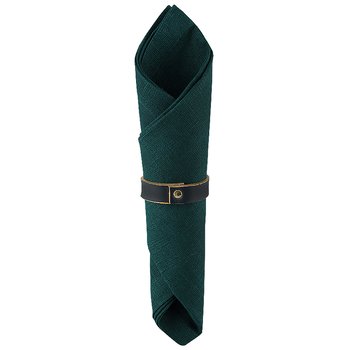 Napkin in linen Petrol 2 -pack