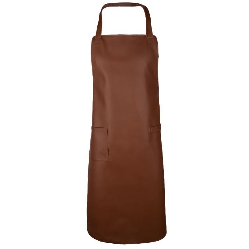 Leather apron Prestige Sleifi, chestnut - 4
