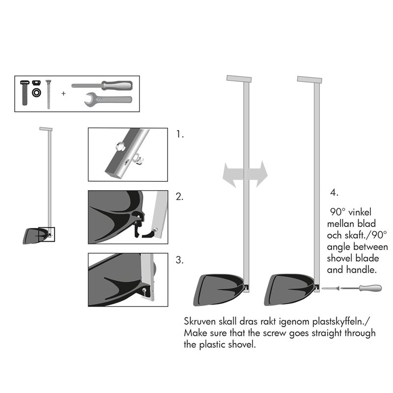 Dustpan & Brush Set gray - 2