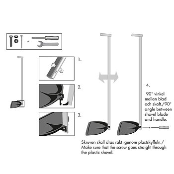 Dustpan & Brush Set gray