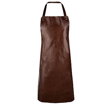 Leather aprons standard mahogany