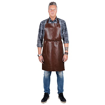Leather aprons standard mahogany