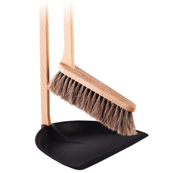 Dustpan & Brush Set Black