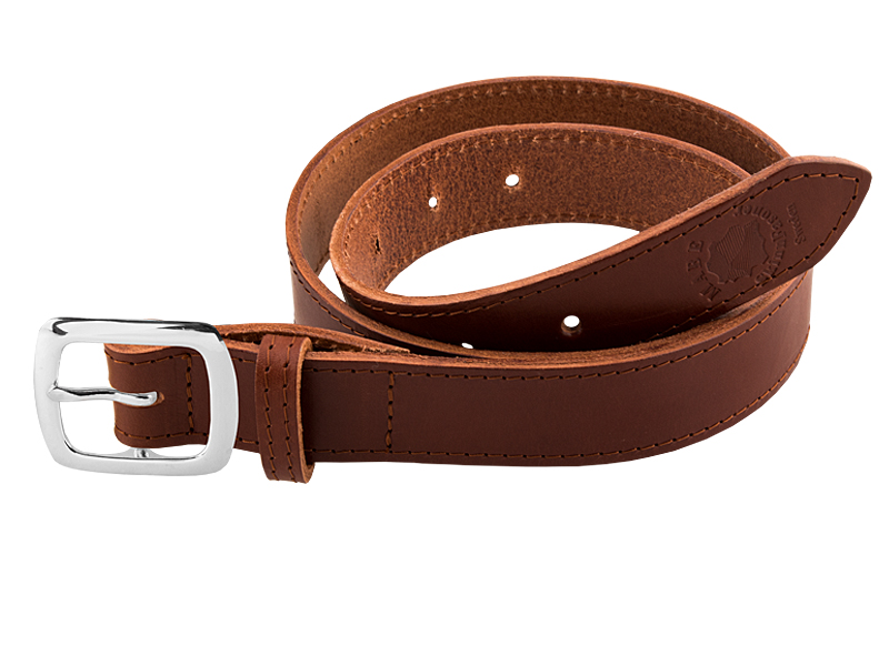 Leather belt C silver - 4