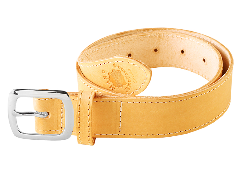 Leather belt C silver - 5