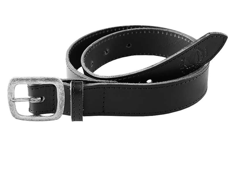 Läderbälte C antik silver - 6
