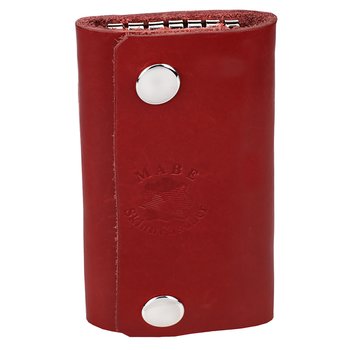 Key holder with compartment in red