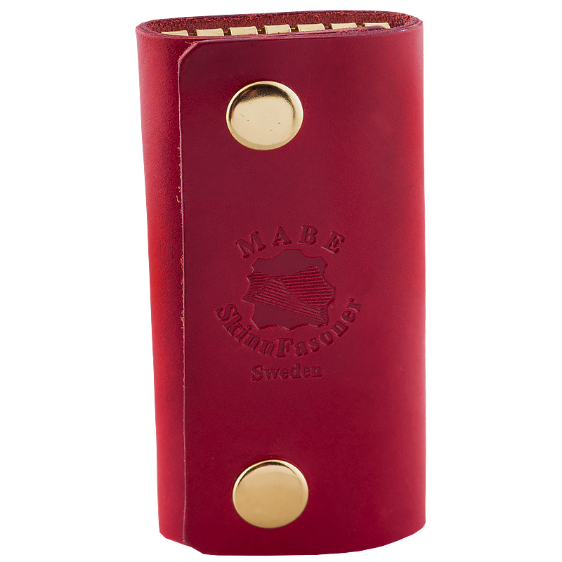 Key holder in red/guld