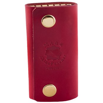 Key holder in red/guld