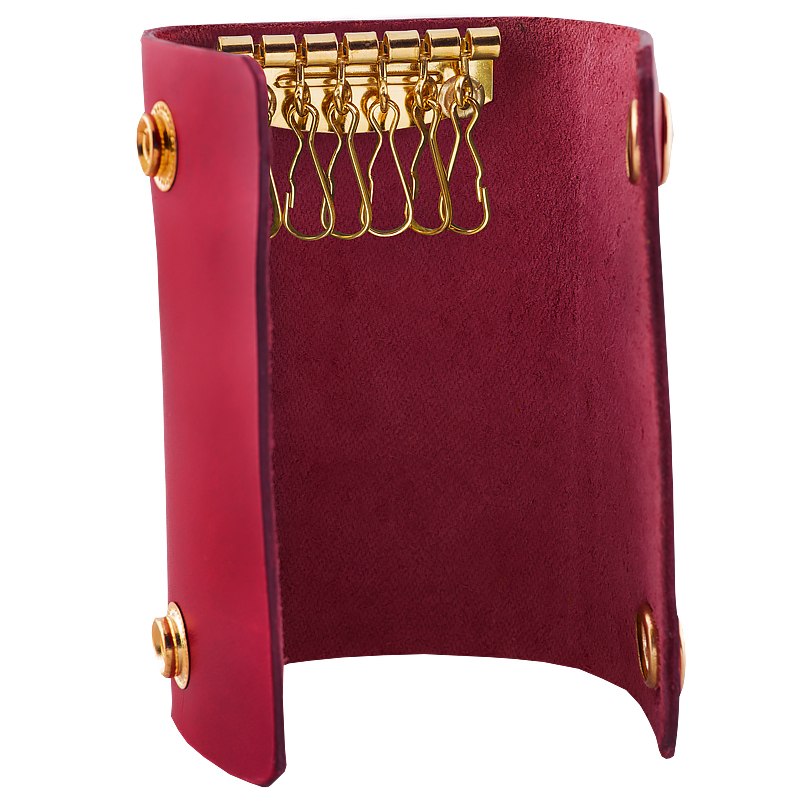 Key holder in red/guld - 2