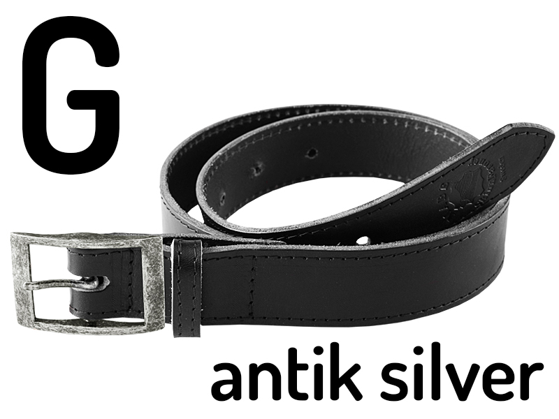 Skärp Svart 95 cm - 5