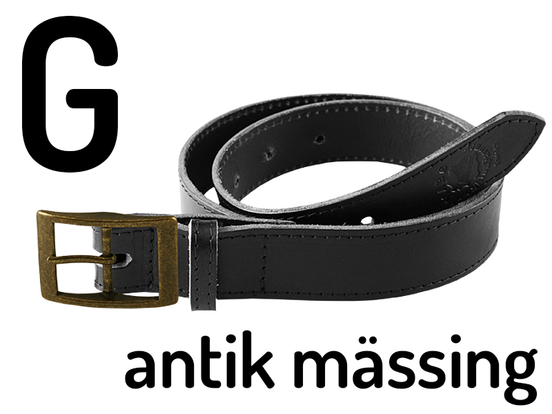 Skärp Svart 95 cm - 4