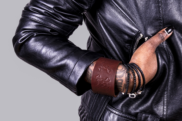 Leather bracelet