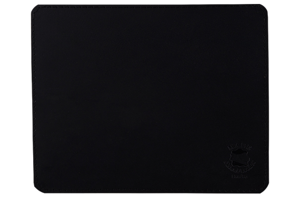 Mouse pad rectangular in leather