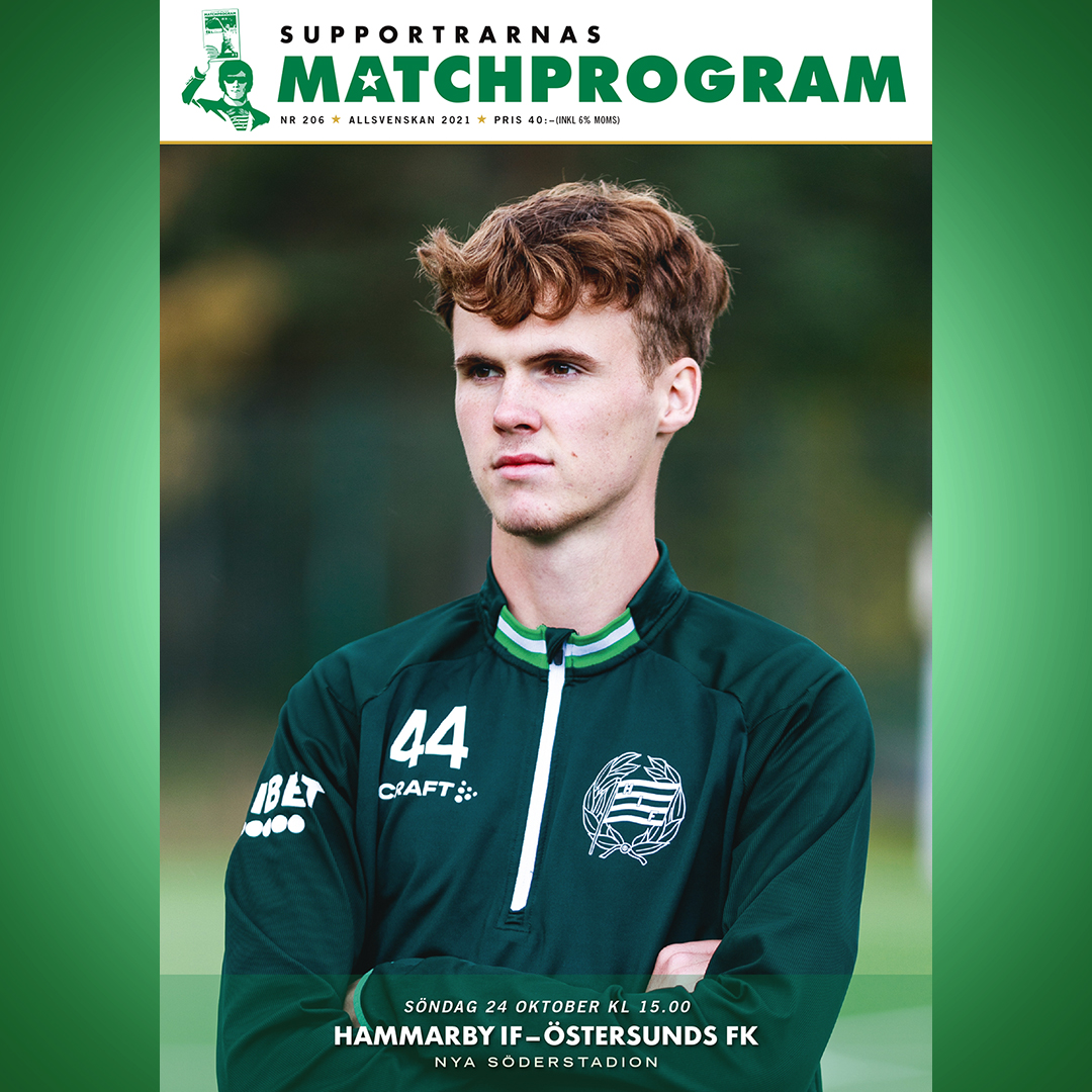 Matchprogram Östersund Allsvenskan 2021
