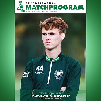 Matchprogram Östersund Allsvenskan 2021