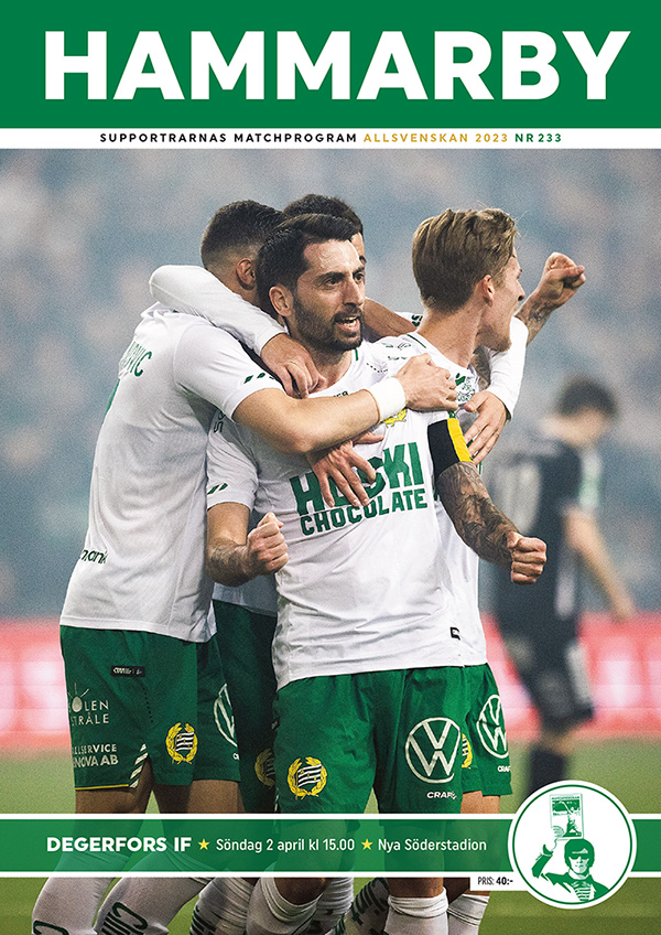 Matchprogram Degerfors Allsvenskan 2023